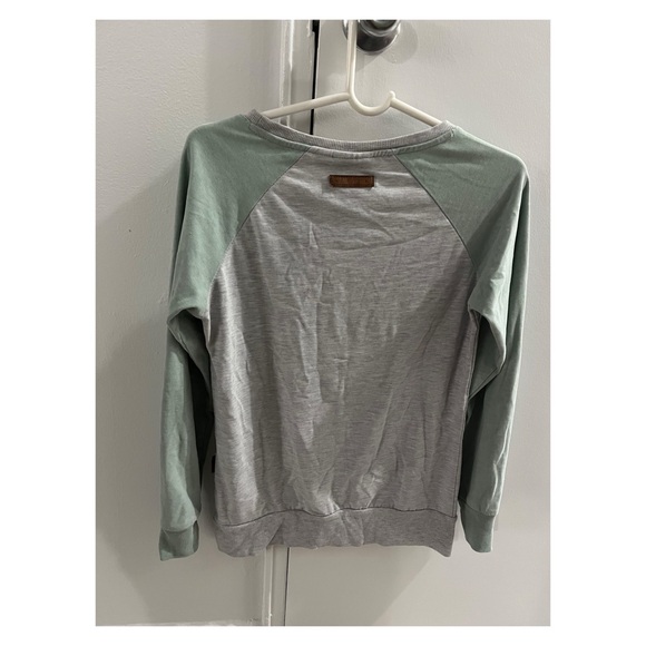 Naketano green and gray sweater size medium - Picture 3 of 3